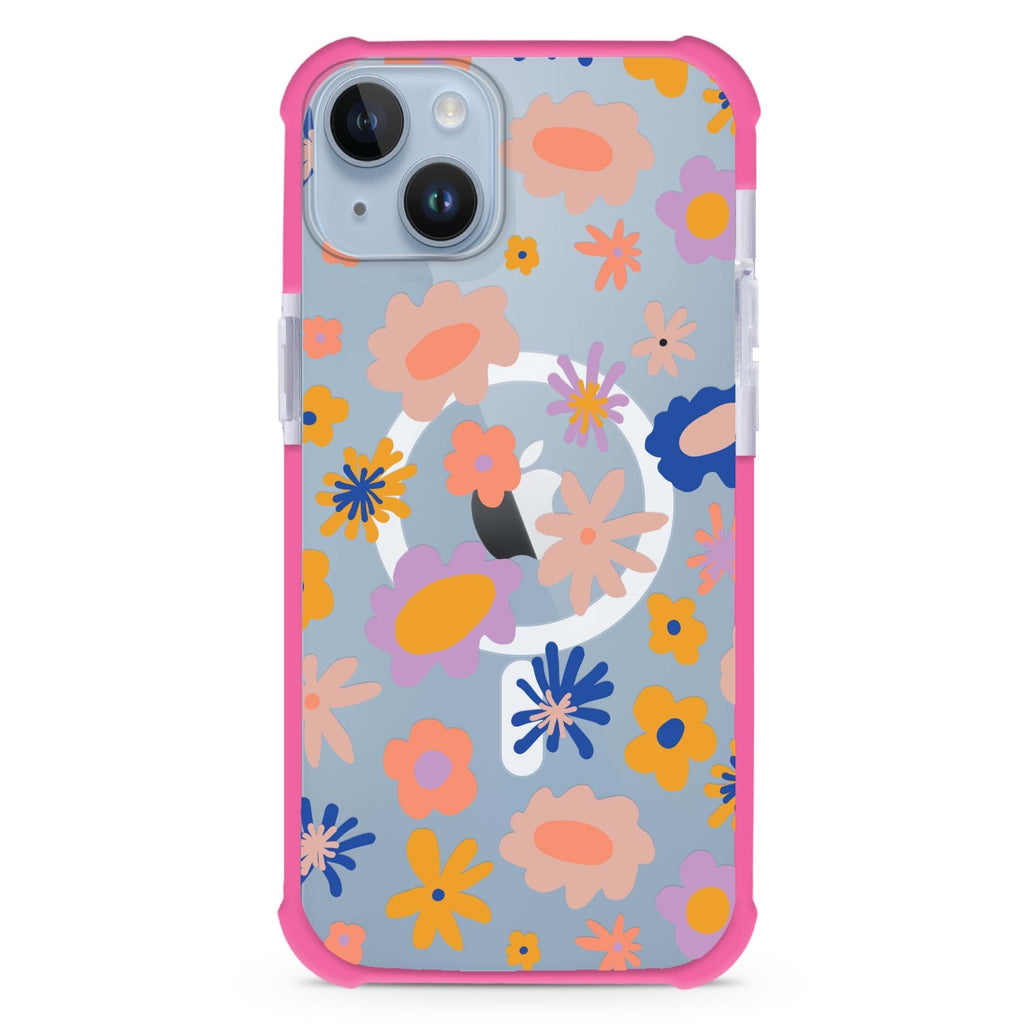 My love & pure heart iPhone 15 Plus MagSafe Compatible Ultra Shockproof Case