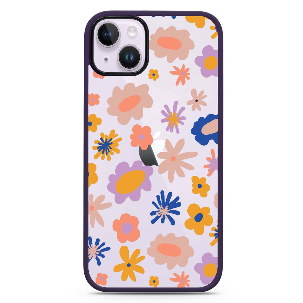 My love & pure heart iPhone 15 Plus Impact Guard Bumper Case
