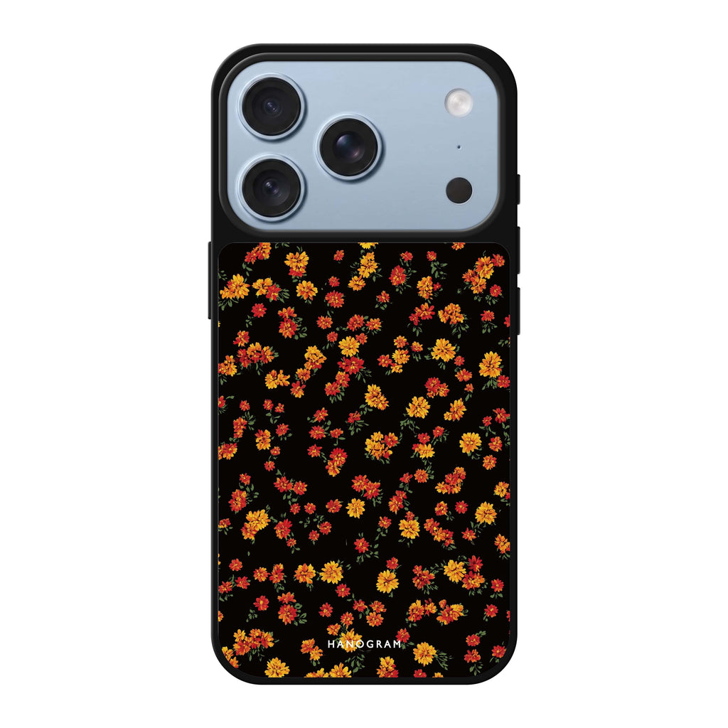 Warm Petals flower floral iPhone 18 Pro Max mirror case
