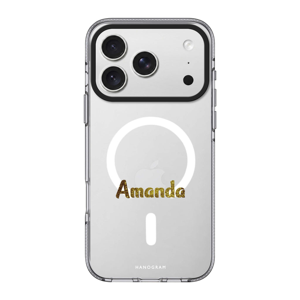 Glittering Gold Ultra Clear Case