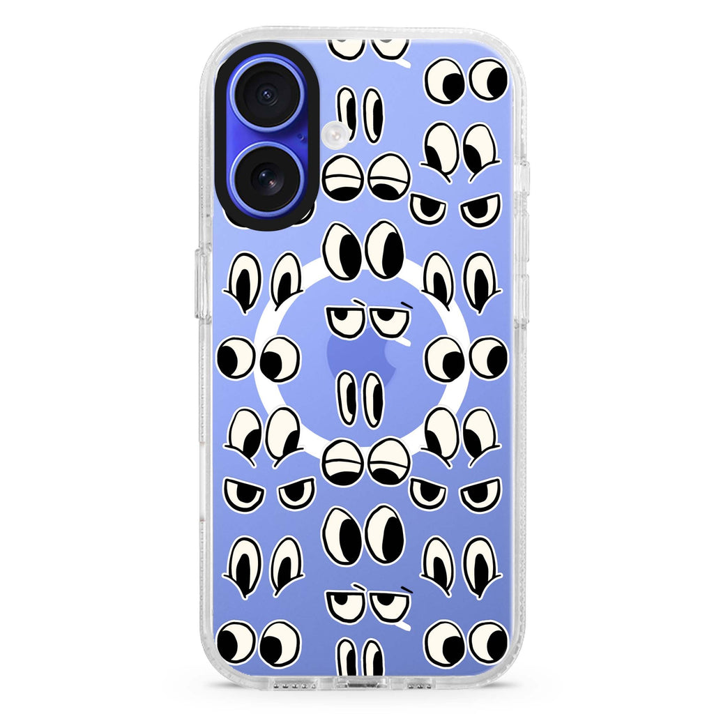 Look at me MagSafe Compatible iPhone 16 Ultra Clear Case - Personalized and Stylish Protection