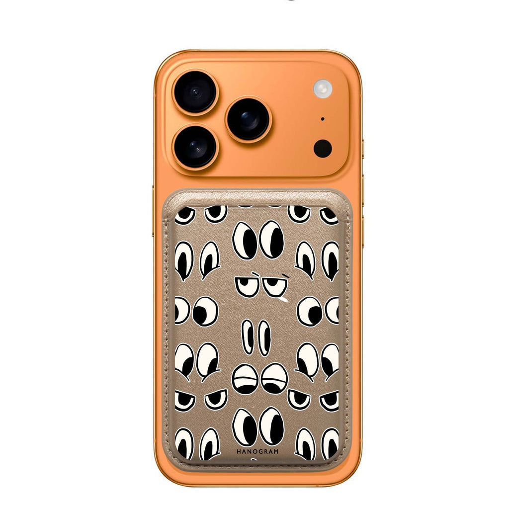 Look At Me MagSafe wallet for iPhone, slim magnetic card holder, main view