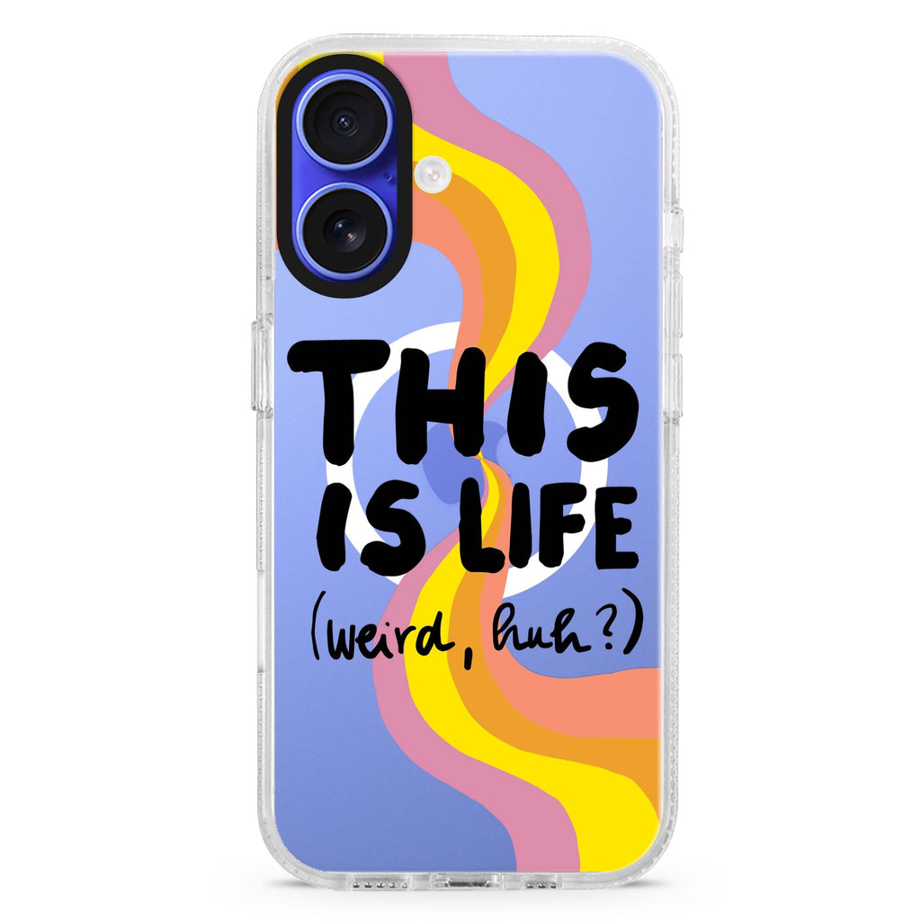 This is Life MagSafe Compatible iPhone 16 Ultra Clear Case - Personalized and Stylish Protection