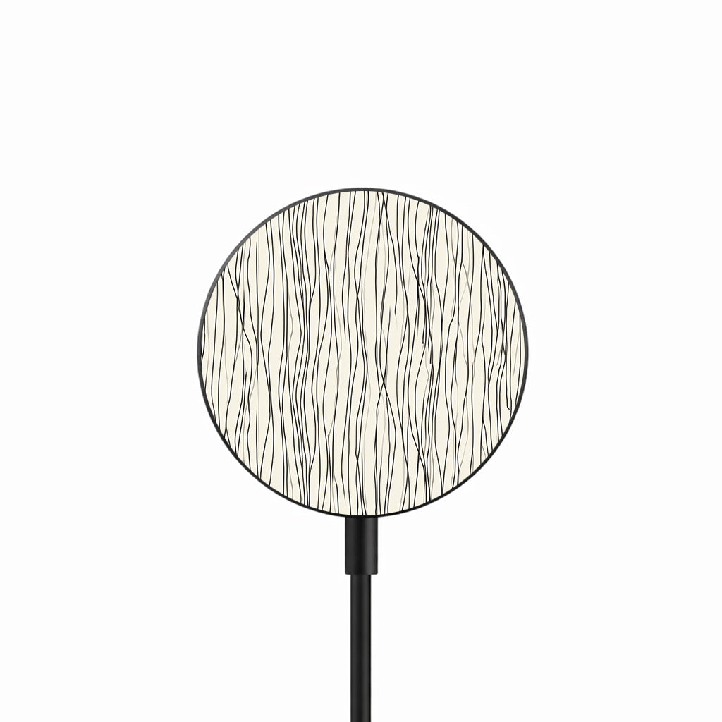 Minimal Wave Lines 25W Qi2.2 magnetic wireless charger front view