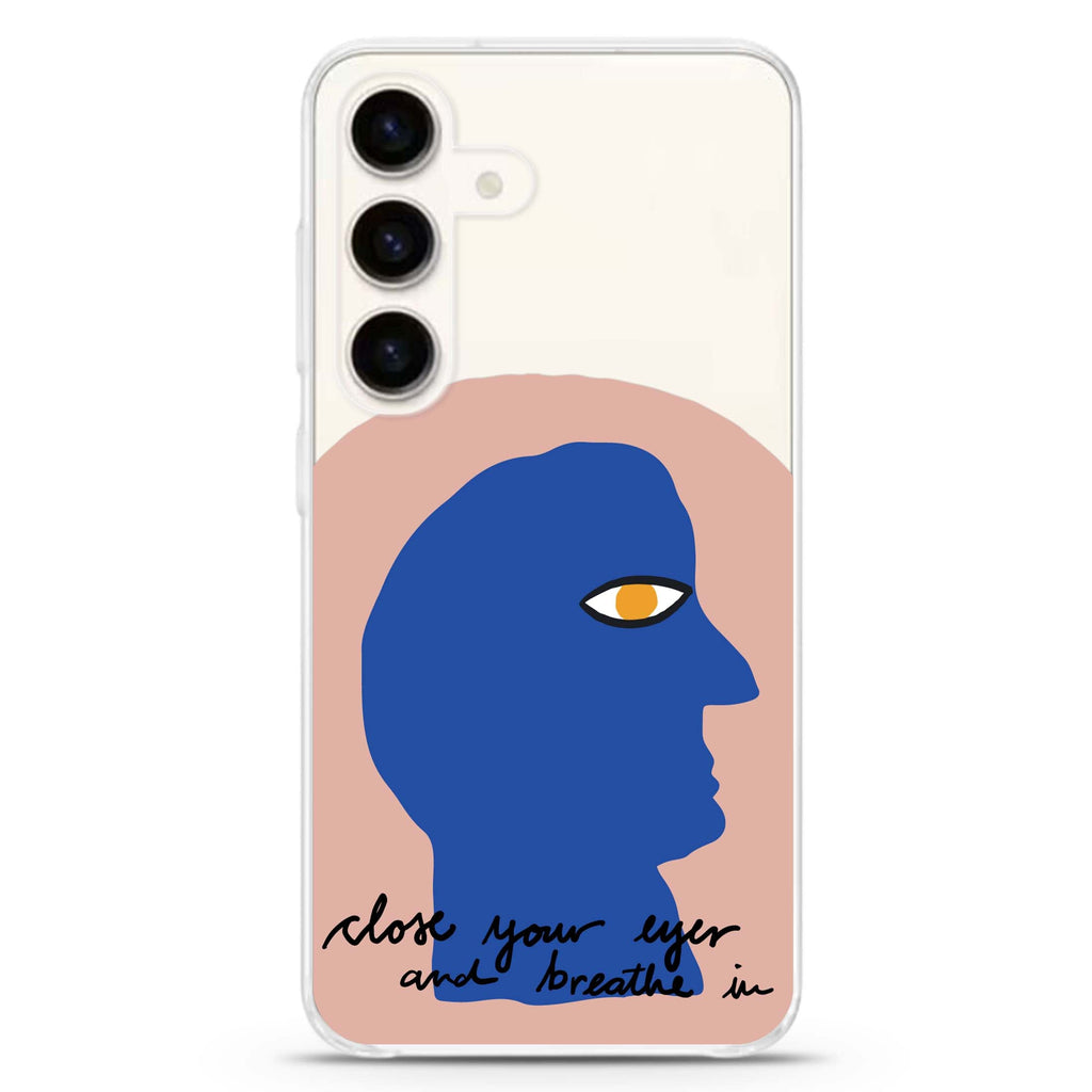 Breathe in Samsung Galaxy Ultra Clear Case