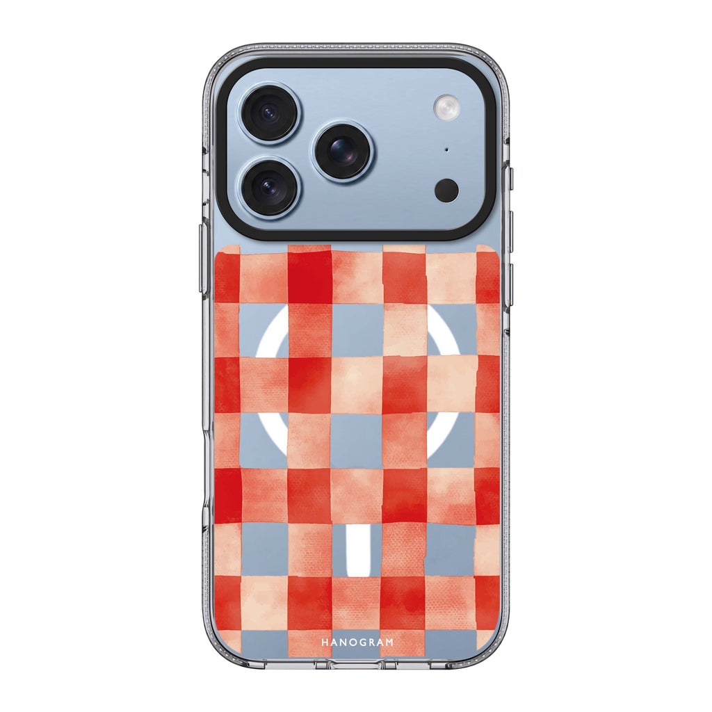 Cherry Checks Ultra Clear Case