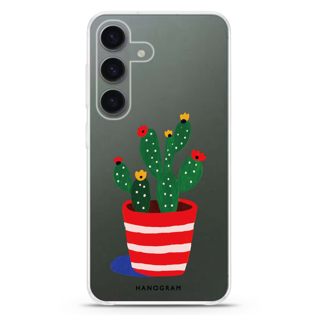 Spiky Friend Samsung Galaxy Ultra Clear Case