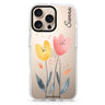 Tulip Twins MagSafe Compatible Ultra Clear Case