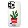 Spiky Friend iPhone 16/15/14 Pro Max & Pro ultra clear case, front product view