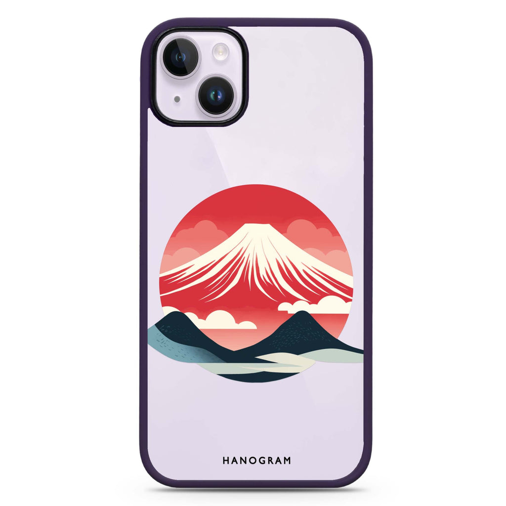 Tranquil Fuji iPhone 15 Plus Impact Guard Bumper Case