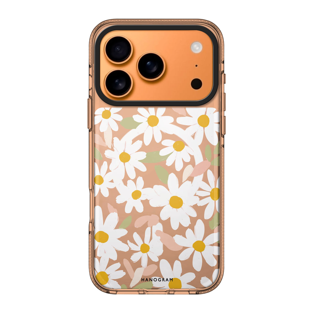Blush Daisy Field pink flower floral nature iPhone 17 Pro Max ultra clear case