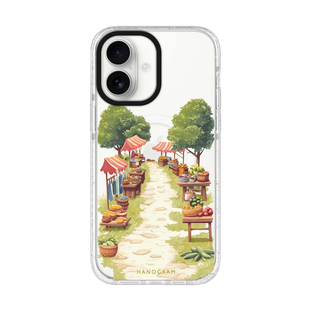 Market Lane iPhone 17 ultra clear MagSafe case, front product view