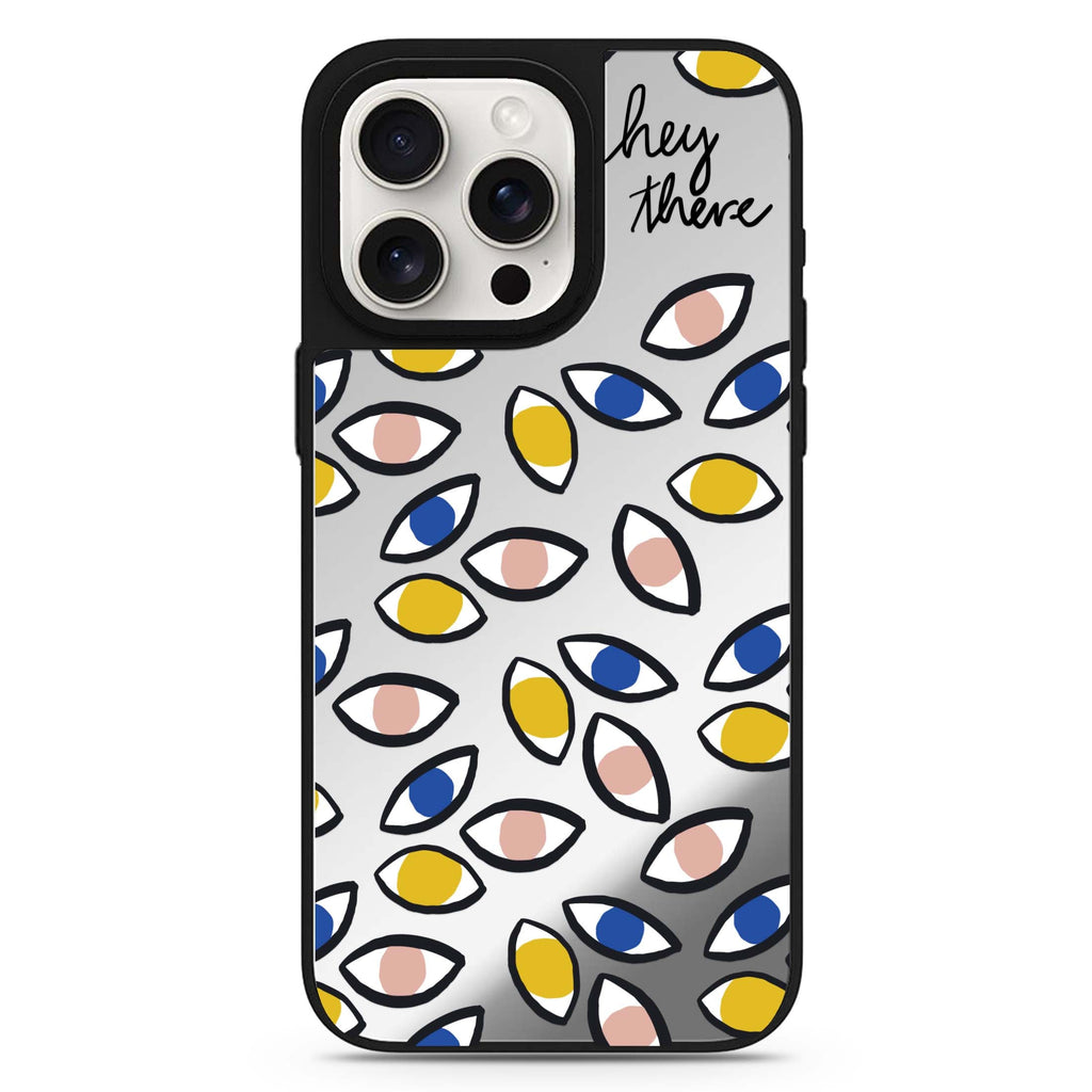 Hey There MagSafe compatible mirror case for iPhone 16/15/14 Pro Max and Pro, main view