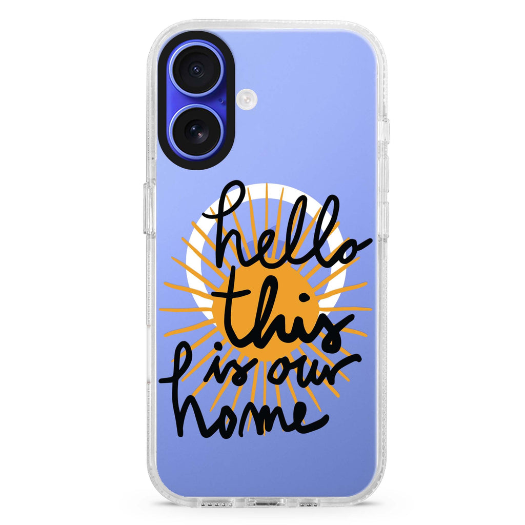 Hello! MagSafe Compatible iPhone 16 Ultra Clear Case - Personalized and Stylish Protection