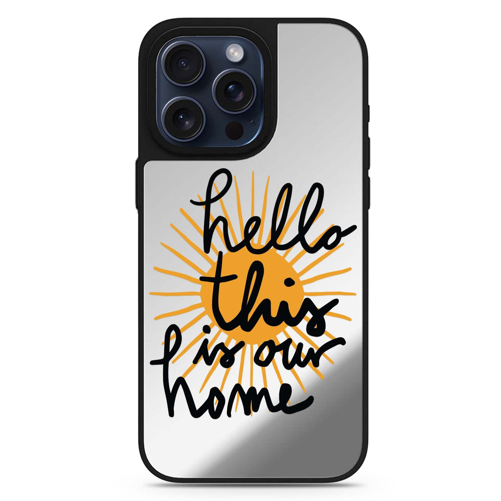 Hello! MagSafe compatible mirror case for iPhone 16/15/14 Pro Max and Pro, main view