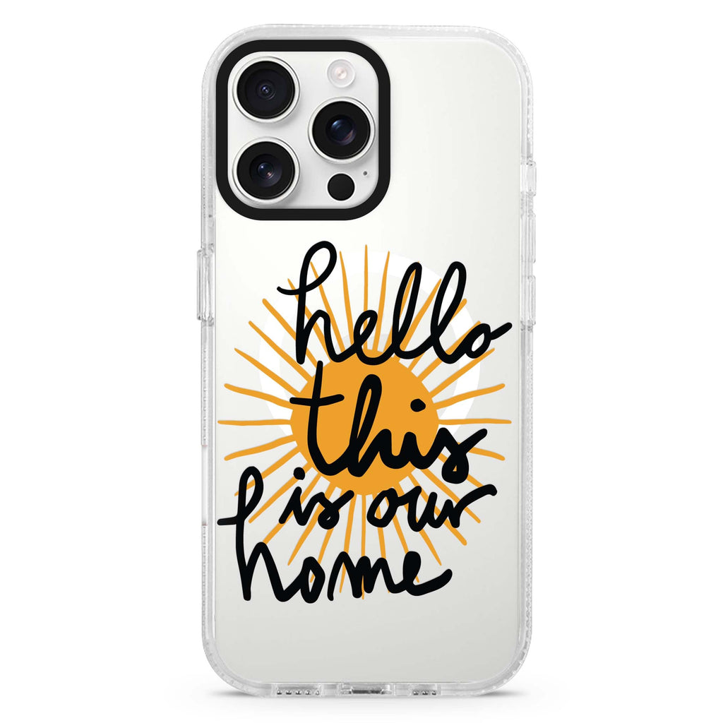 Autumn Balance MagSafe Compatible iPhone 16 Pro Ultra Clear Case - Personalized and Stylish Protection