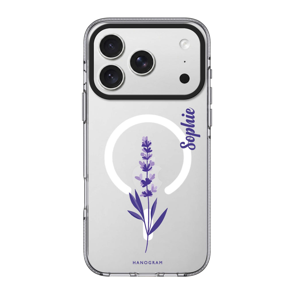 Lavender Form Ultra Clear Case