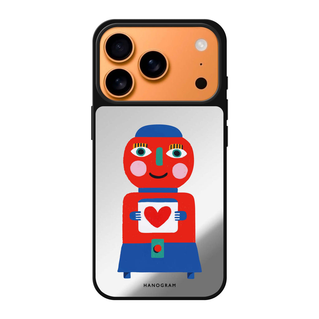 Sweetheart Gumballs valentines romantic iPhone 17 Pro Max mirror case