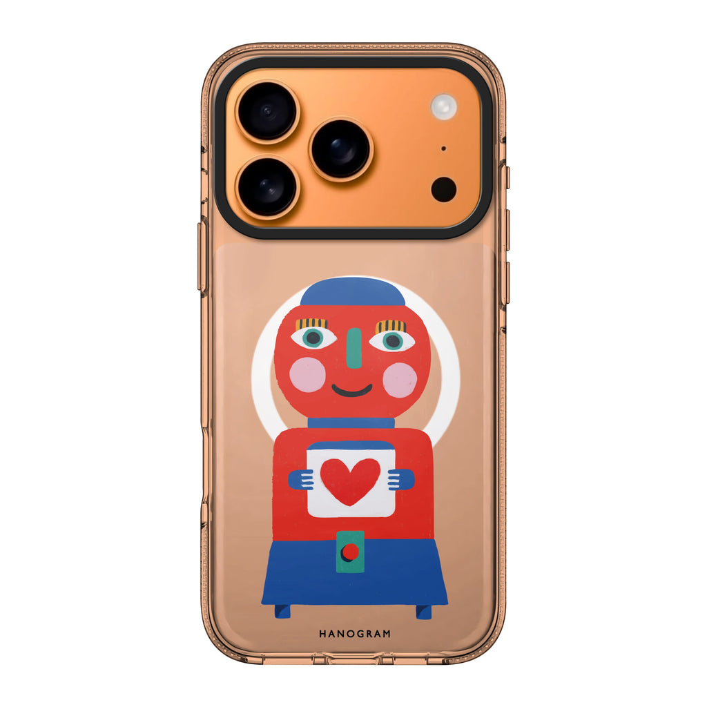 Sweetheart Gumballs romantic Valentine iPhone 17 Pro Max ultra clear case