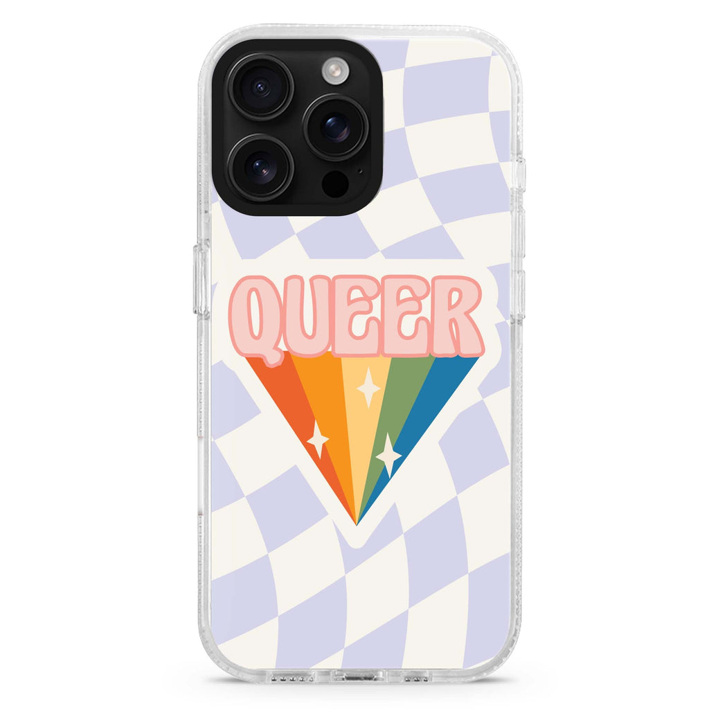 Queer iPhone 16 Pro & 16 Pro Max Case - Personalized and Stylish Protection