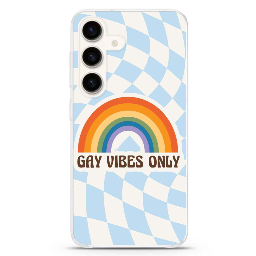 Gay Vibes Only Samsung Galaxy Ultra Clear Case
