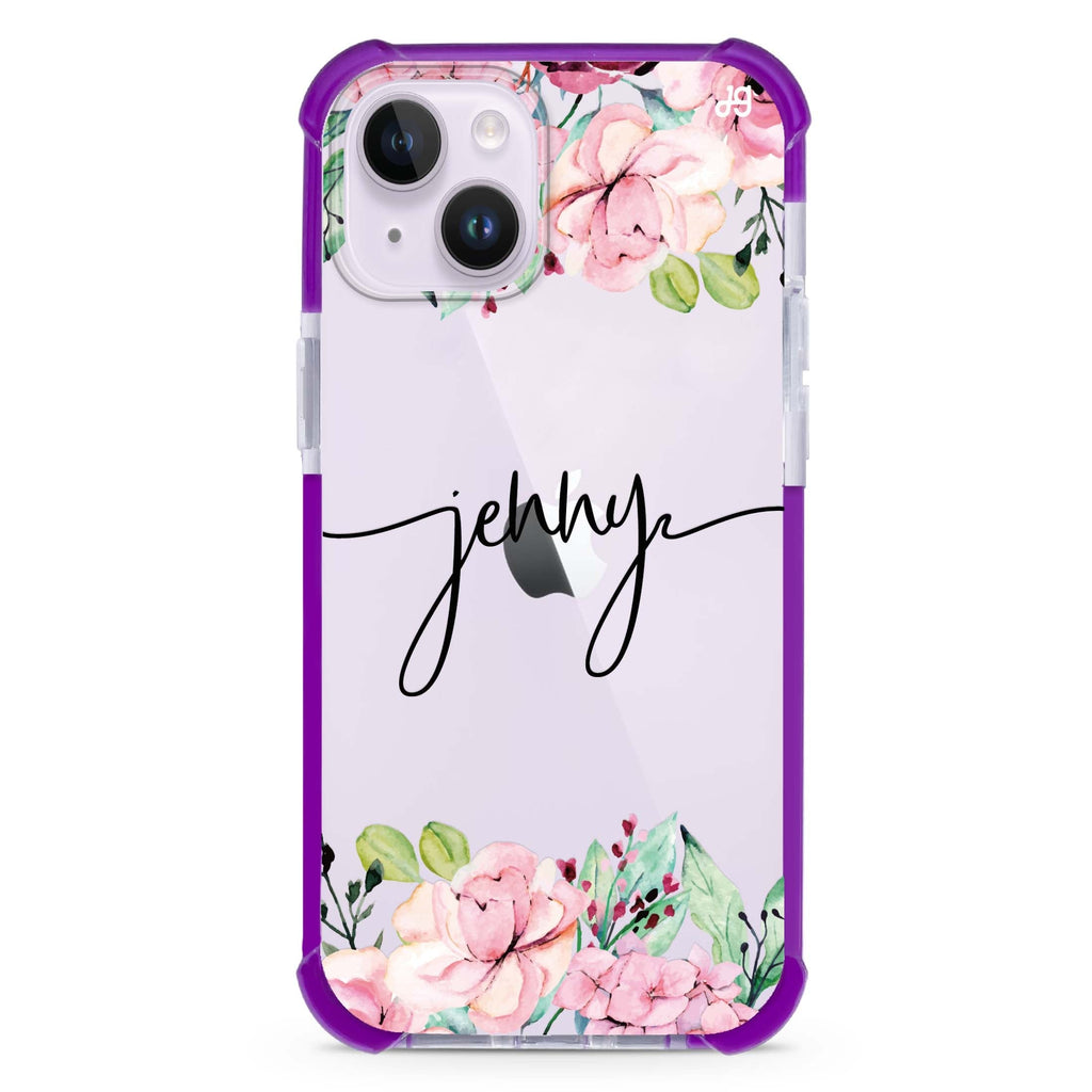 Floral Dream I iPhone 15 Plus Ultra Shockproof Case
