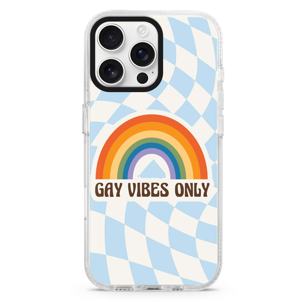 Gay Vibes Only iPhone 16 Pro & 16 Pro Max Case - Personalized and Stylish Protection