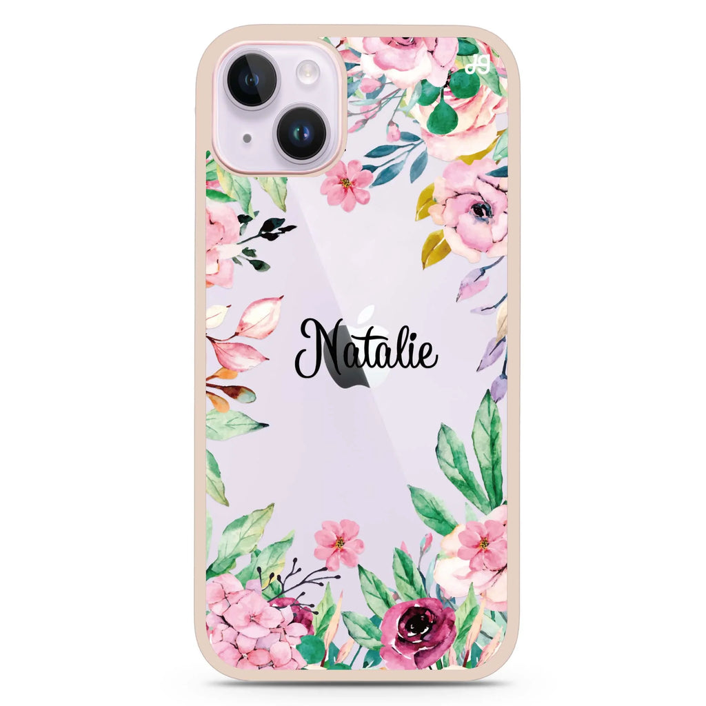 Floral Dream II iPhone 15 Impact Guard Bumper Case