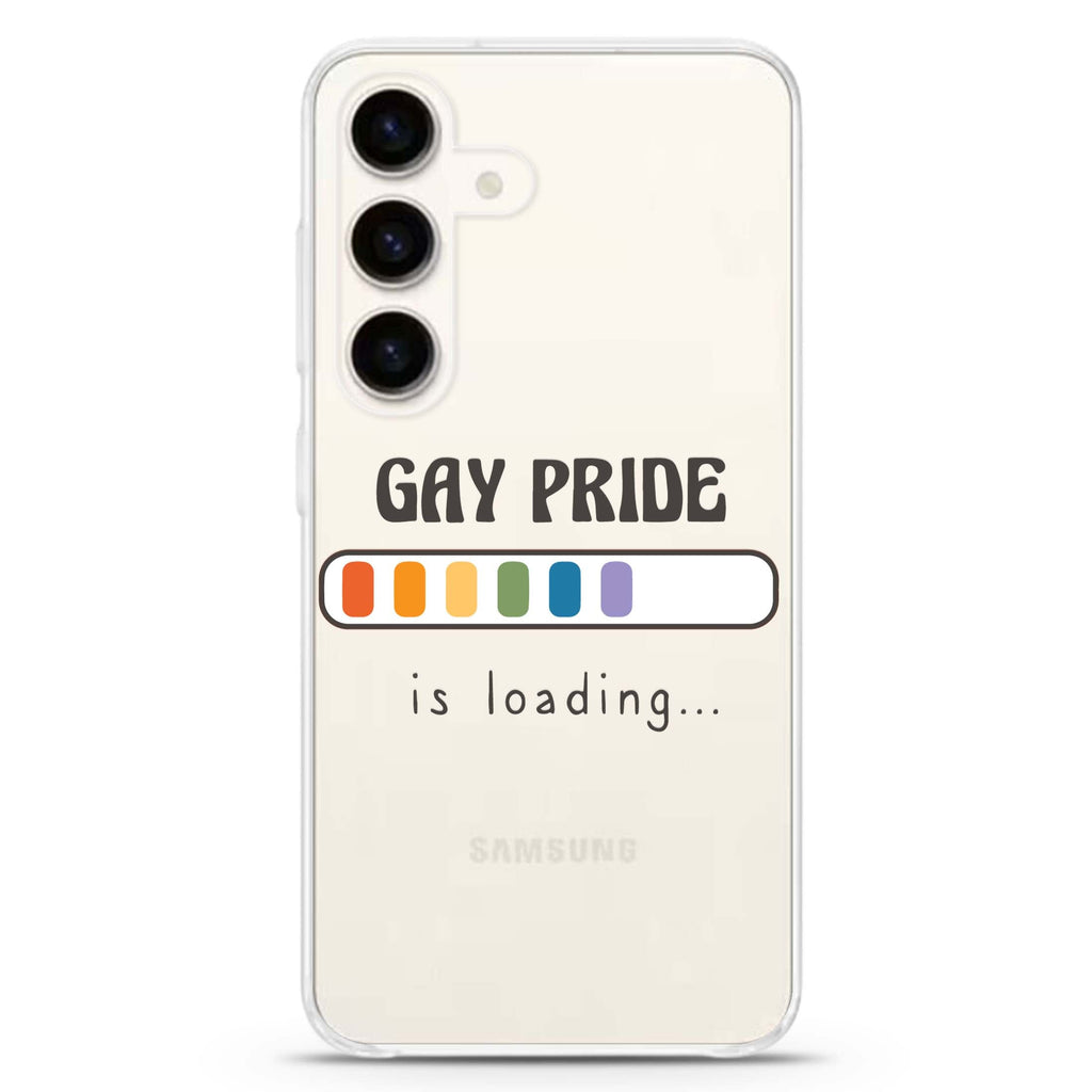 Gay Pride is loading Samsung Galaxy Ultra Clear Case