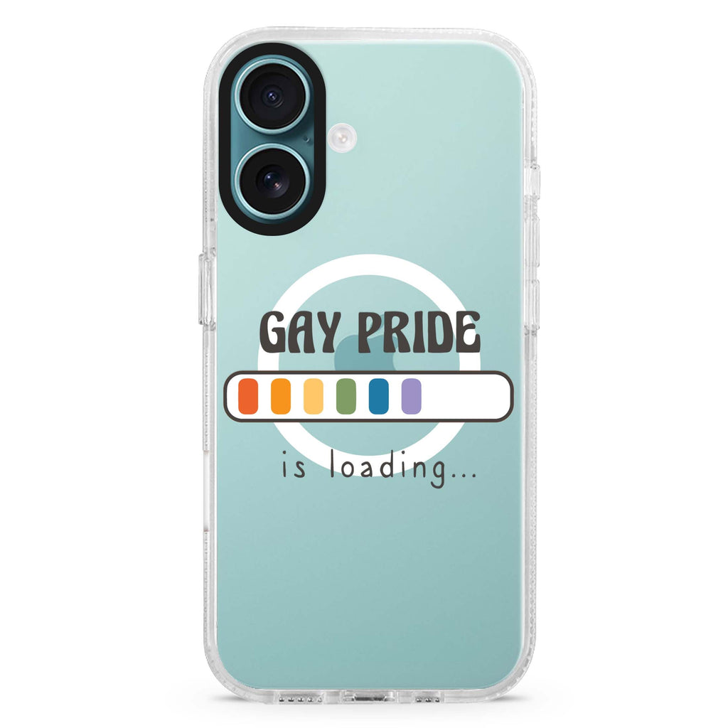 Gay Pride is loading MagSafe Compatible iPhone 16 Ultra Clear Case - Personalized and Stylish Protection