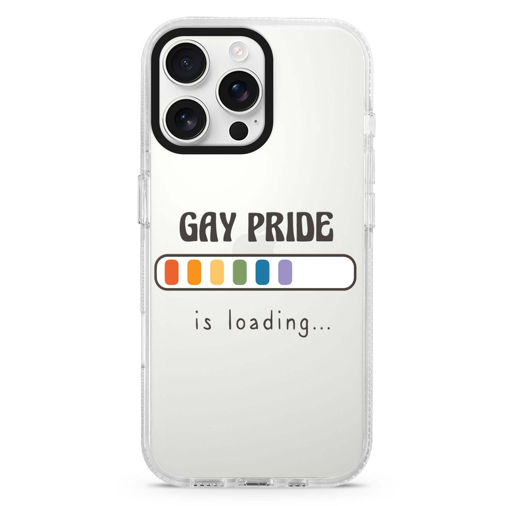 Gay Pride is loading iPhone 16 Pro & 16 Pro Max Case - Personalized and Stylish Protection