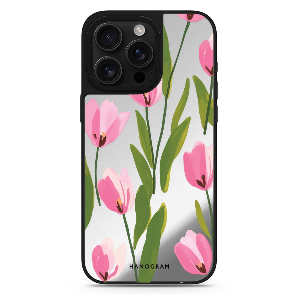 Tulip Waltz iPhone Mirror Case