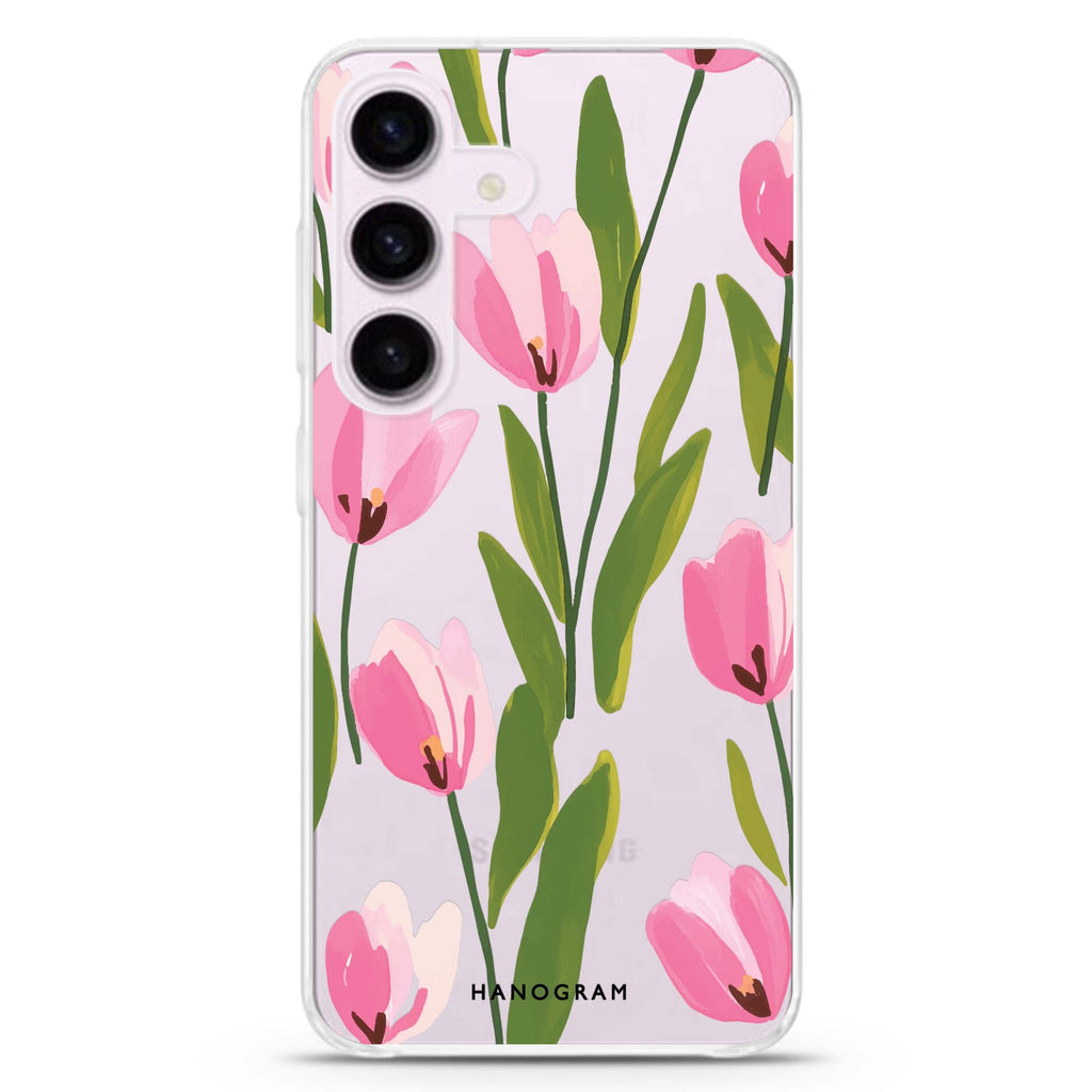 Tulip Waltz Samsung Galaxy Ultra Clear Case