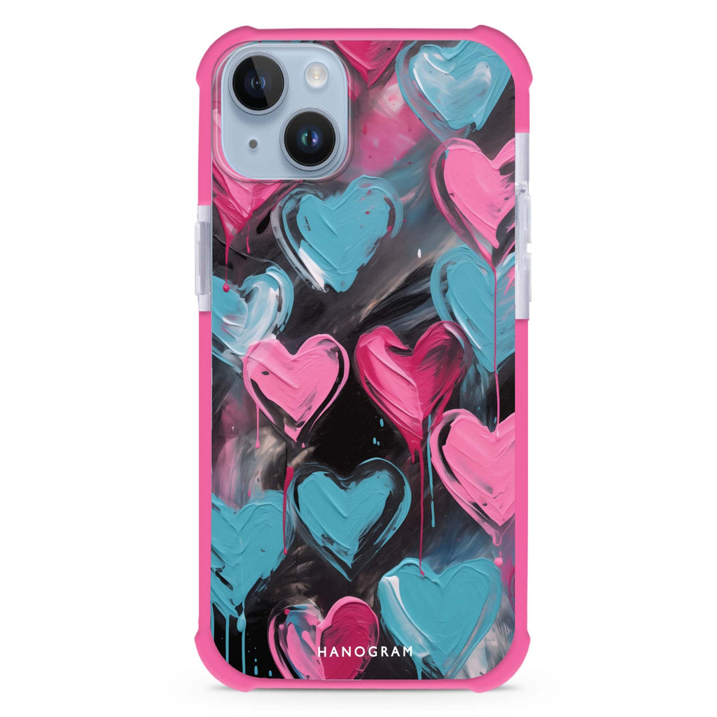 Affection Echo iPhone 15 Plus MagSafe Compatible Ultra Shockproof Case