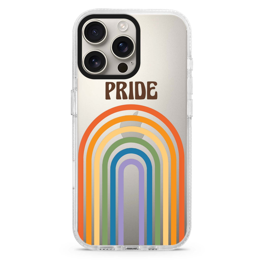 Rainbow Pride iPhone 16 Pro & 16 Pro Max Case - Personalized and Stylish Protection