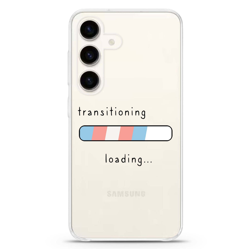 Transitioning Samsung Galaxy Ultra Clear Case