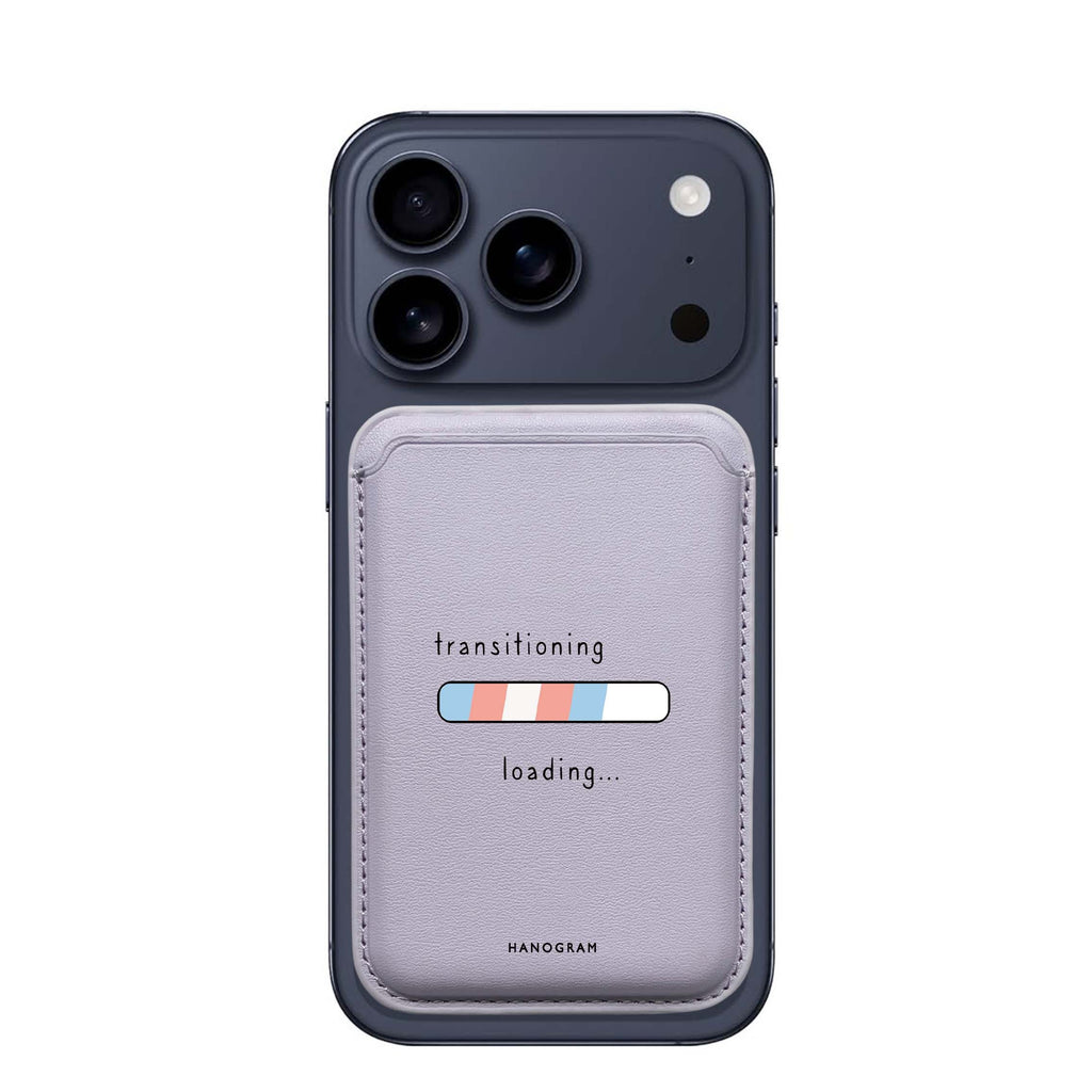 Transitioning MagSafe wallet for iPhone, slim magnetic card holder, main view
