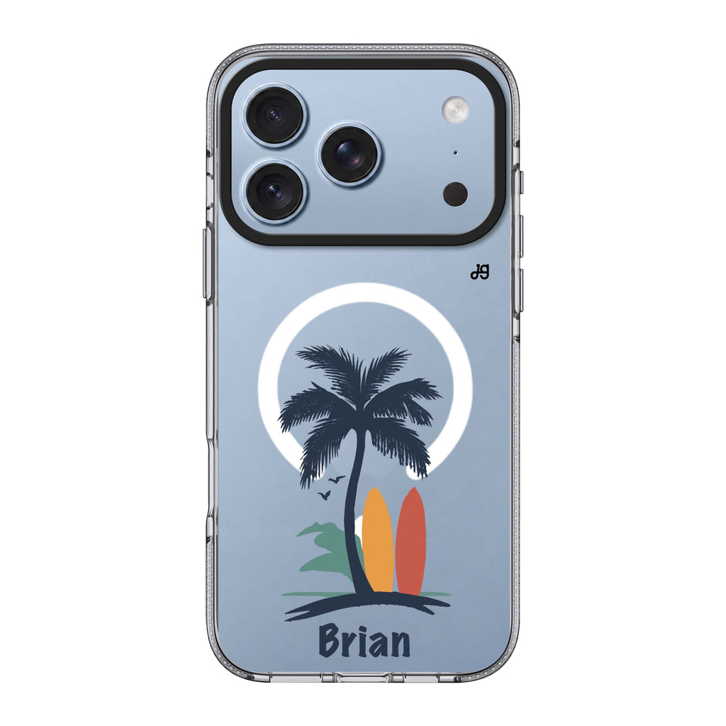 Palm & Board Ultra Clear Case