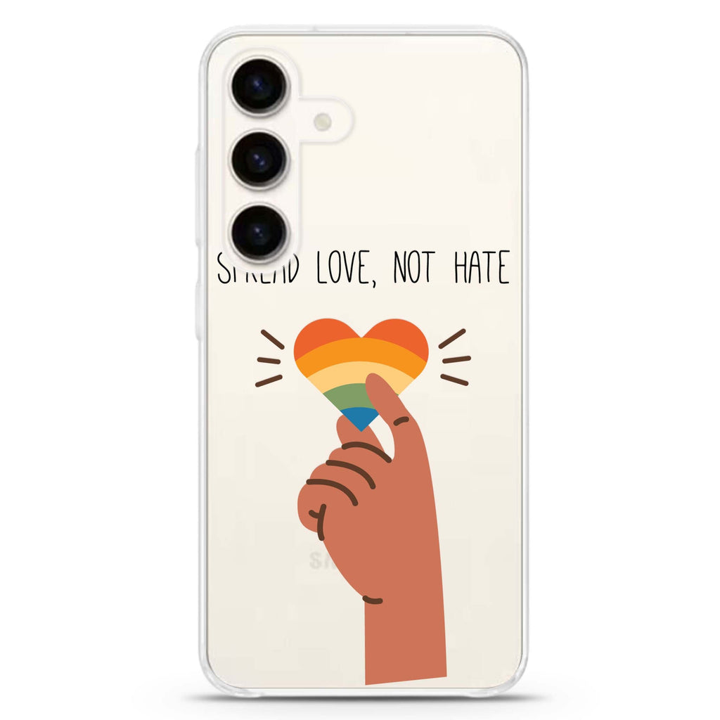 Spread Love Samsung Galaxy Ultra Clear Case