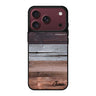 Wood Grain Varigegated personalized name nature iPhone 18 Pro Max mirror case