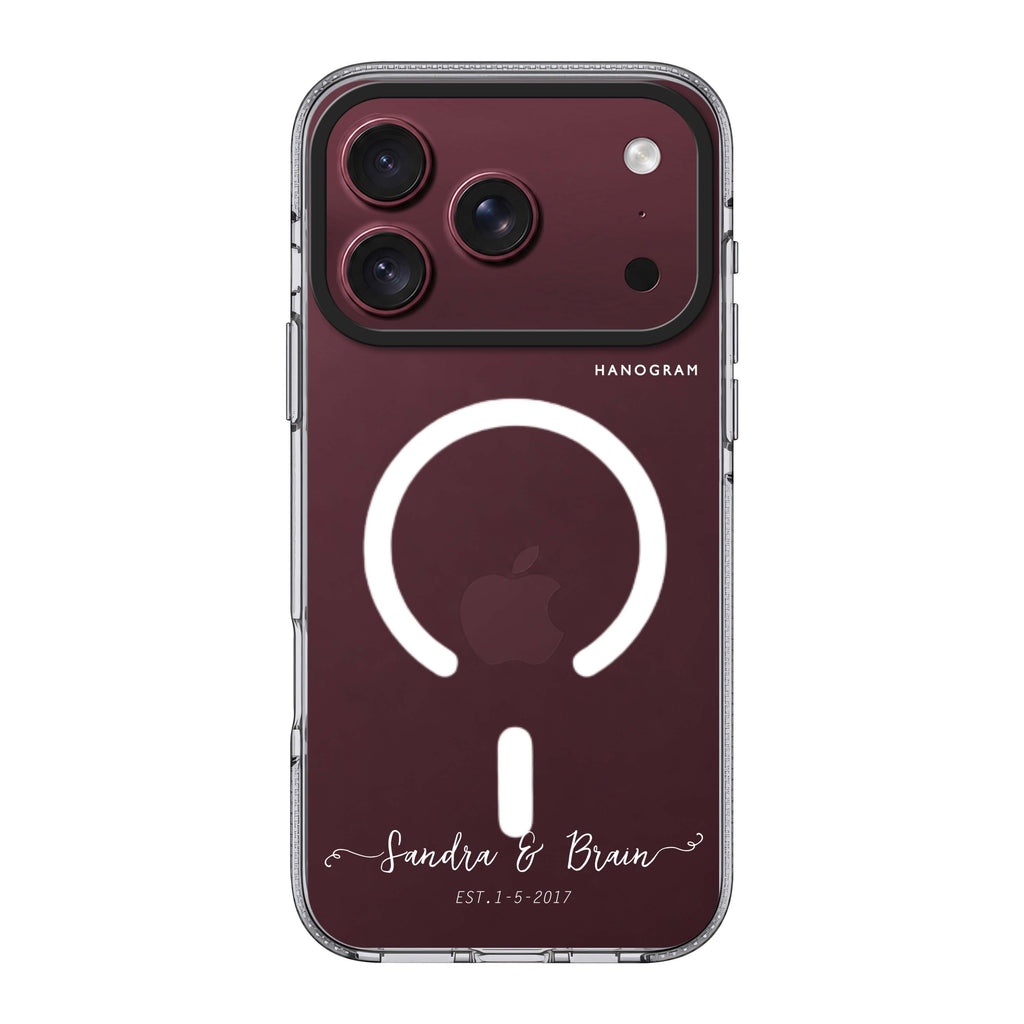 You & Me & Our Date Ultra Clear Case