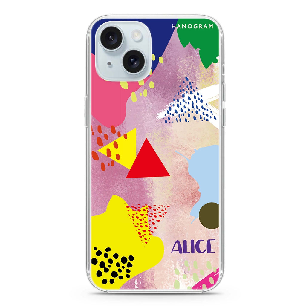 Trendy Abstract III iPhone Ultra Clear Case