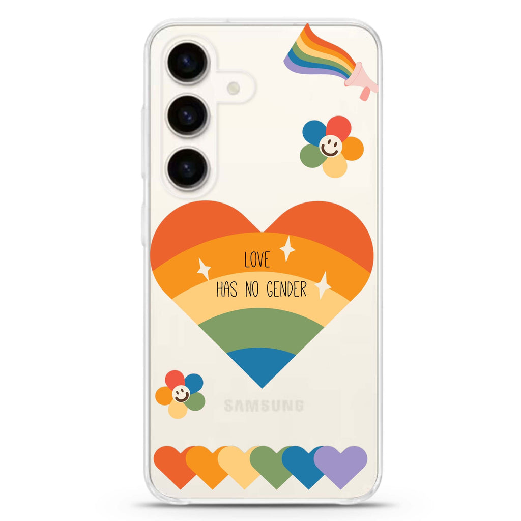 Love Has no gender Samsung Galaxy Ultra Clear Case