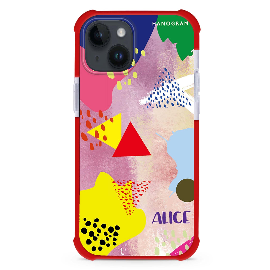 Trendy Abstract III iPhone 15 Plus Ultra Shockproof Case