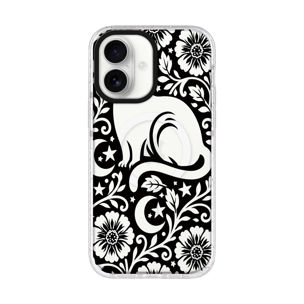 The Lunar Garden Cat iPhone 17 Ultra Clear Case - product image 1