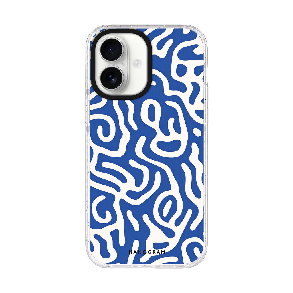Coastal Curves iPhone 17 ultra clear MagSafe case, front product view