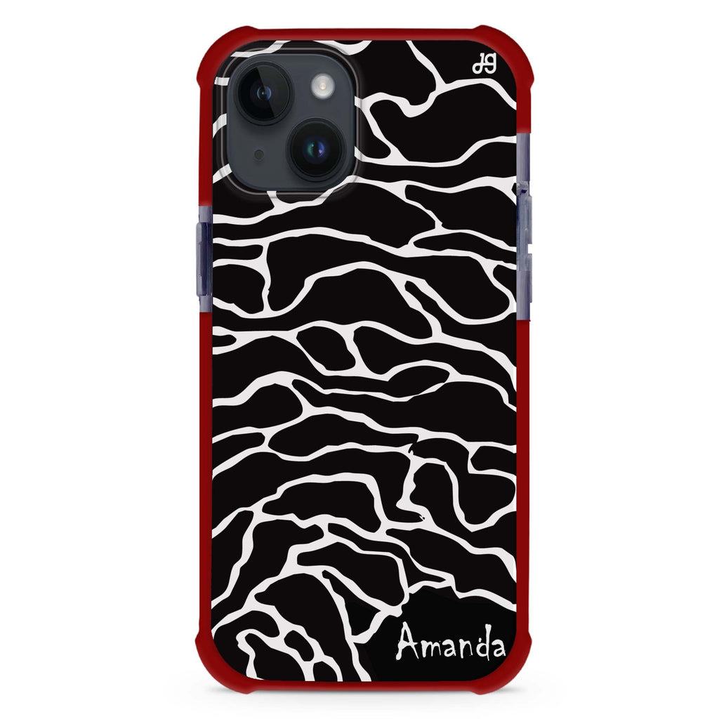 Contour Mapping iPhone 15 Plus Ultra Shockproof Case