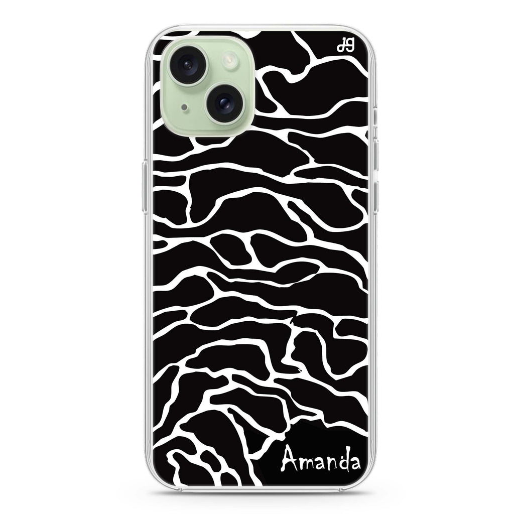 Contour Mapping iPhone Ultra Clear Case