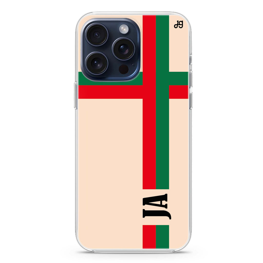 Matching Stripes iPhone Ultra Clear Case