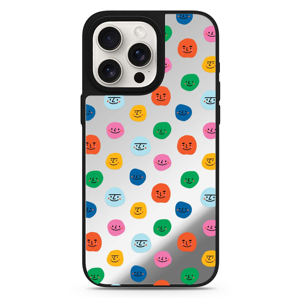Make Me Smile MagSafe compatible mirror case for iPhone 16/15/14 Pro Max and Pro, main view